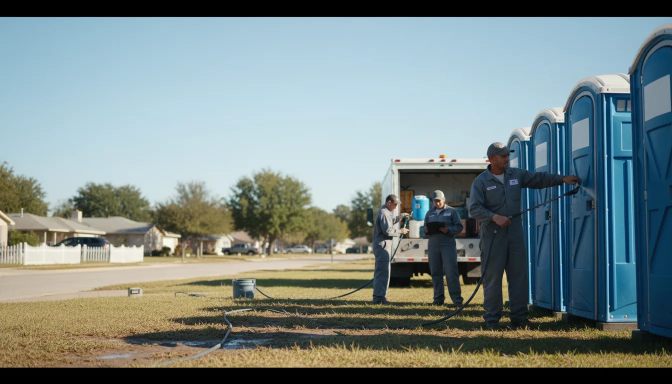 Long-Term Portable Toilet Rental in Phil Campbell, AL near me